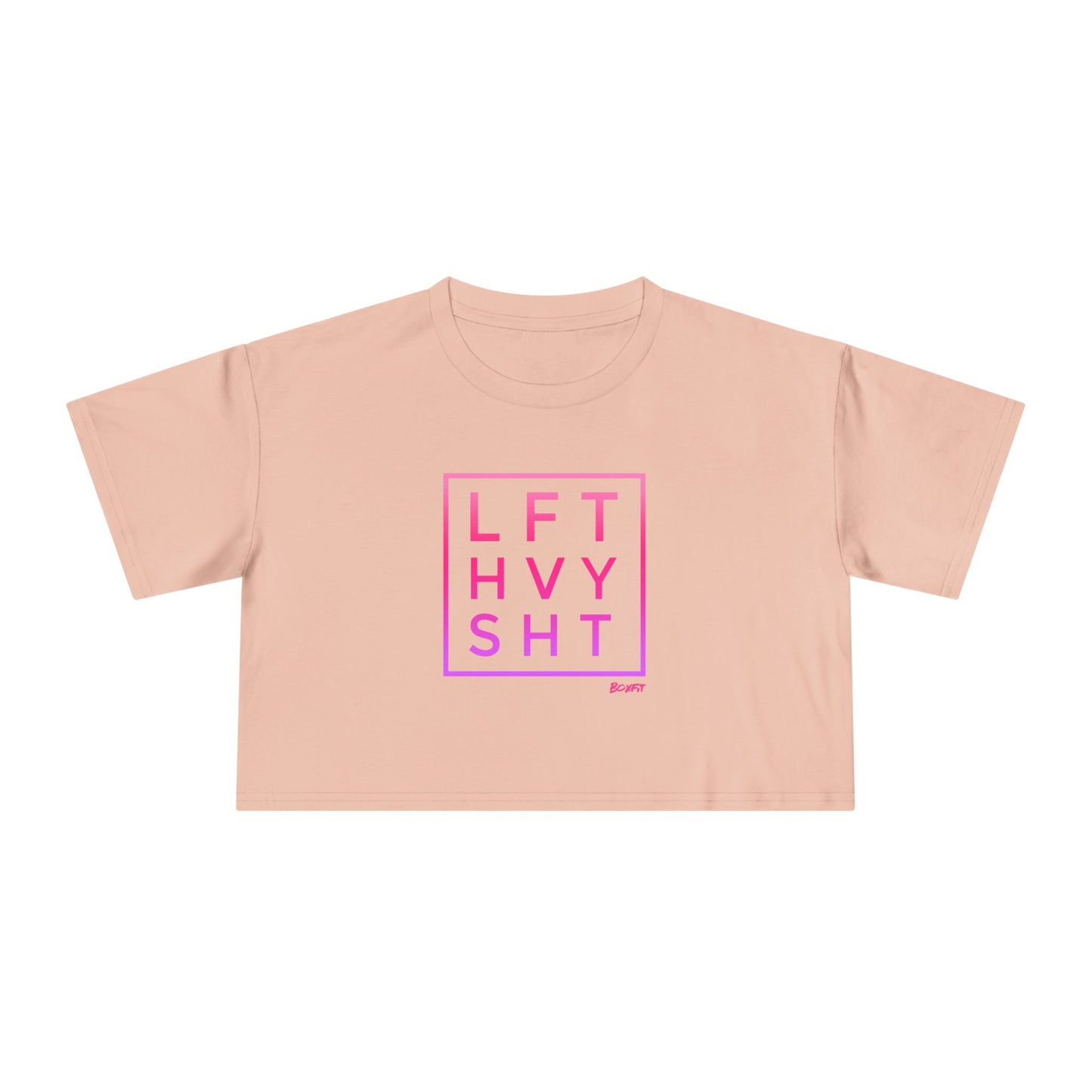 Women’s BOXFIT LFT HVY SHT Cropped Tee