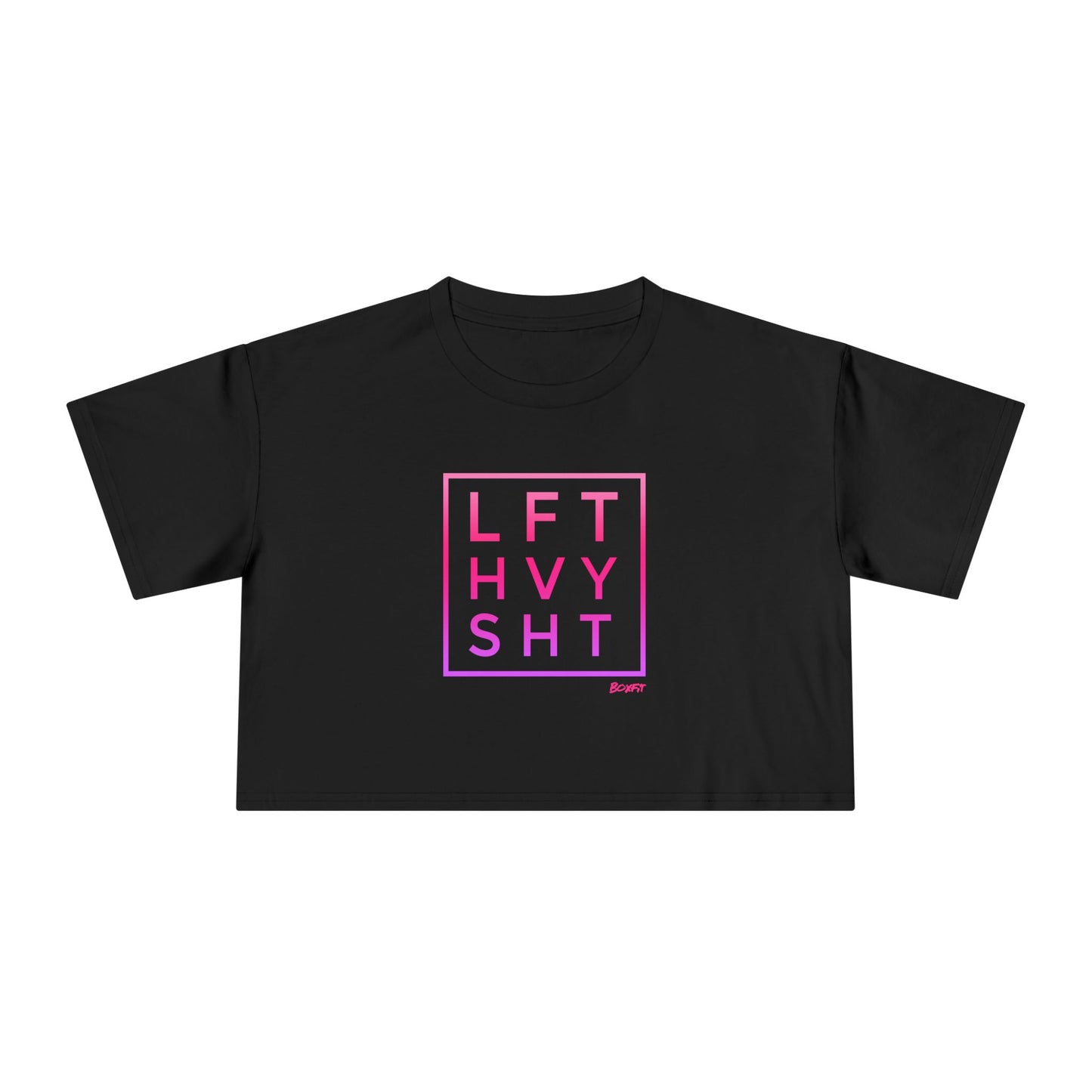 Women’s BOXFIT LFT HVY SHT Cropped Tee