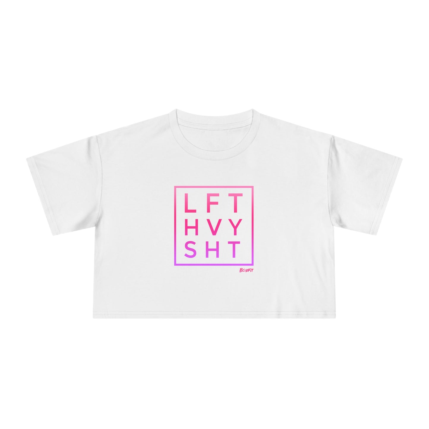 Women’s BOXFIT LFT HVY SHT Cropped Tee