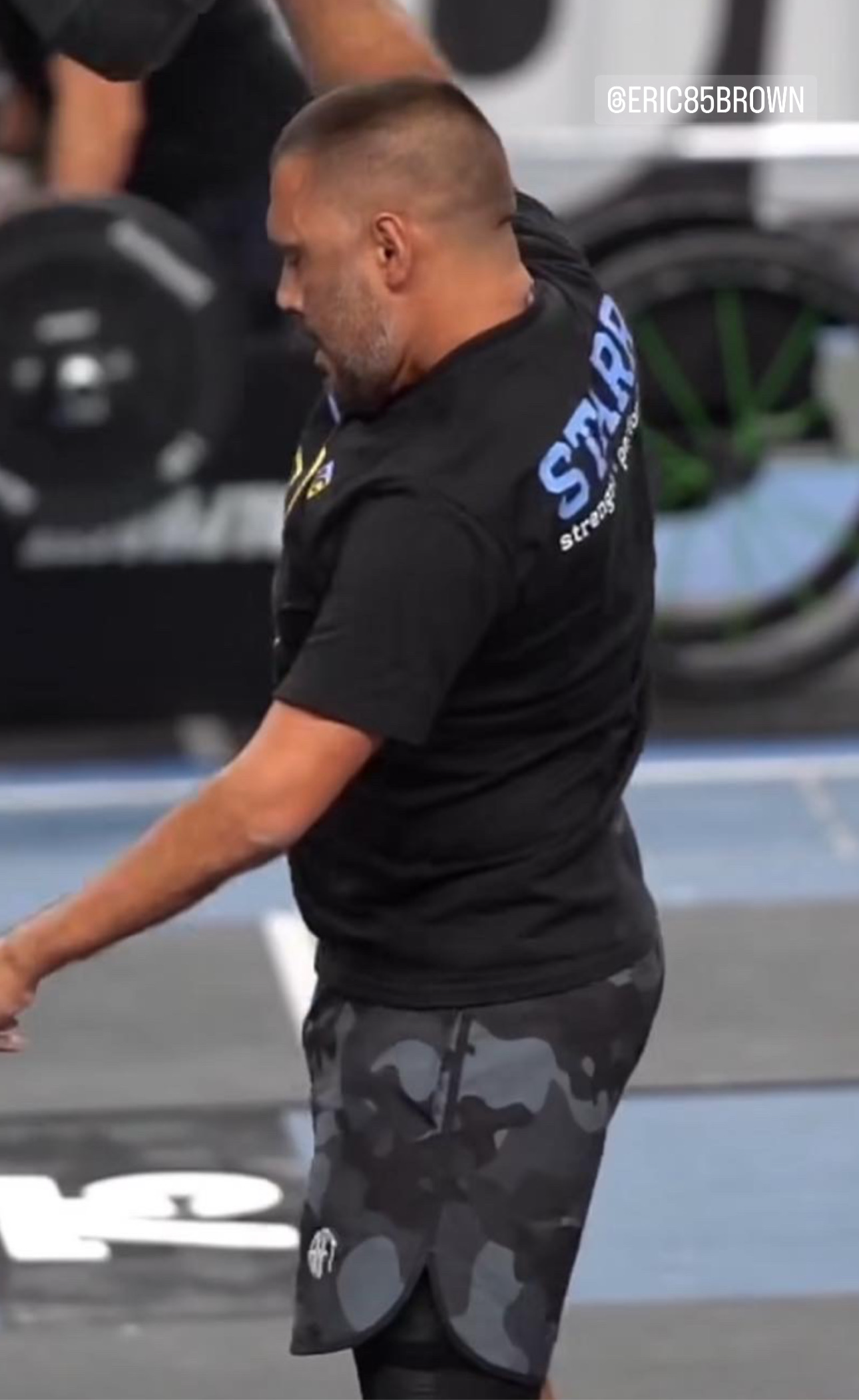 BOXFIT MENS PERFORMANCE SHORTS - BLACK CAMO PRINT