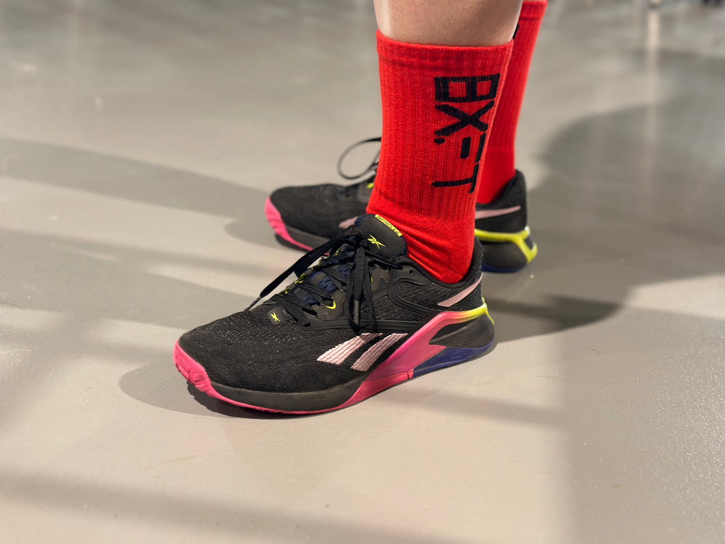 BXFT RED ATHLETIC SPORT SOCK