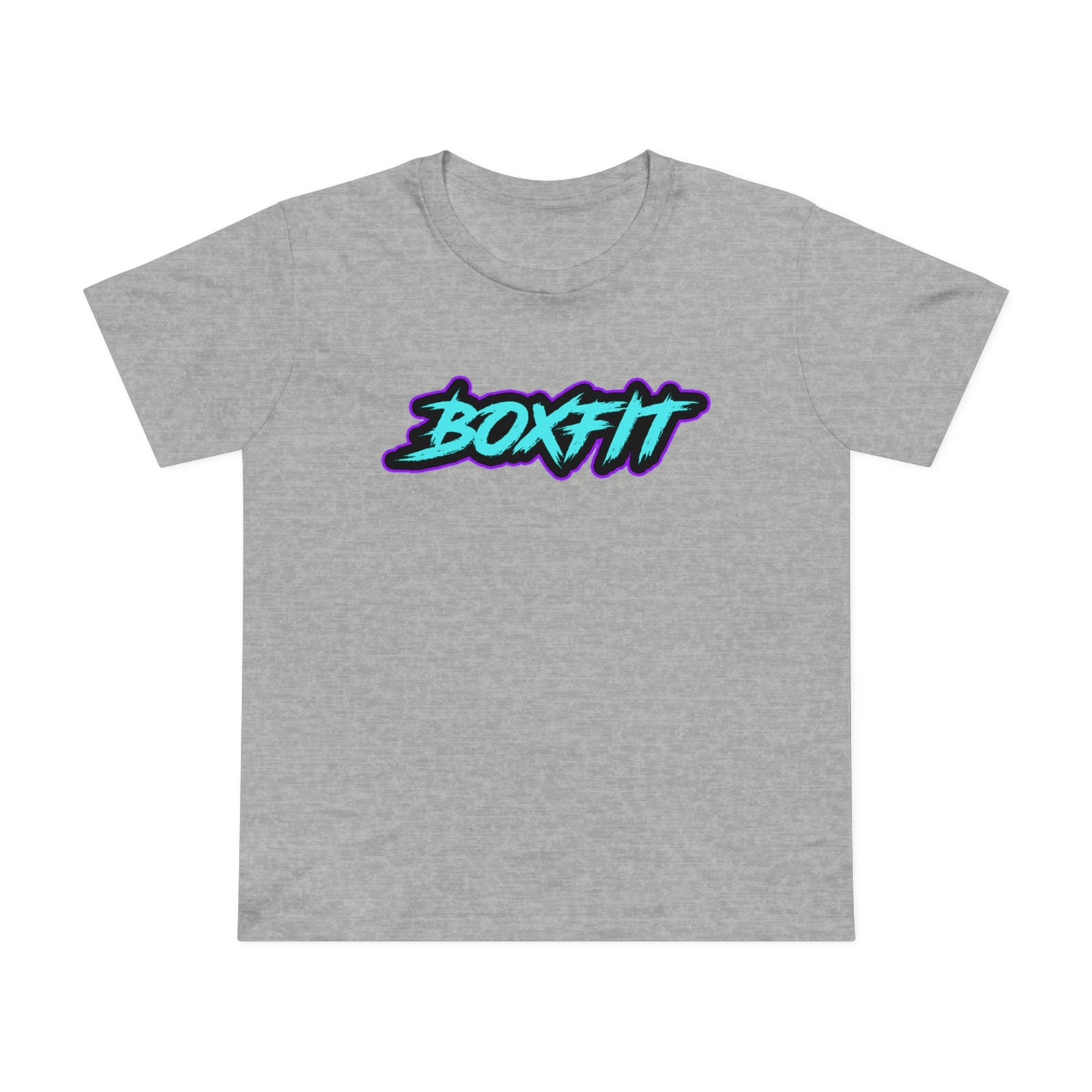 WOMEN'S BOXFIT NEON CONQUER THE BEAST TEE