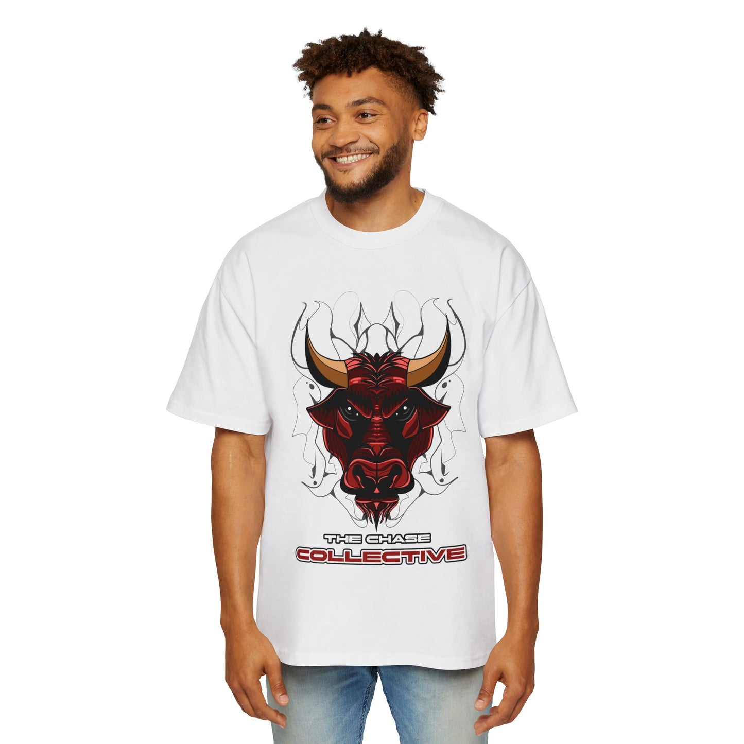 THE CHASE COLLECTIVE BULL HEAVY OVERSIZED TEE