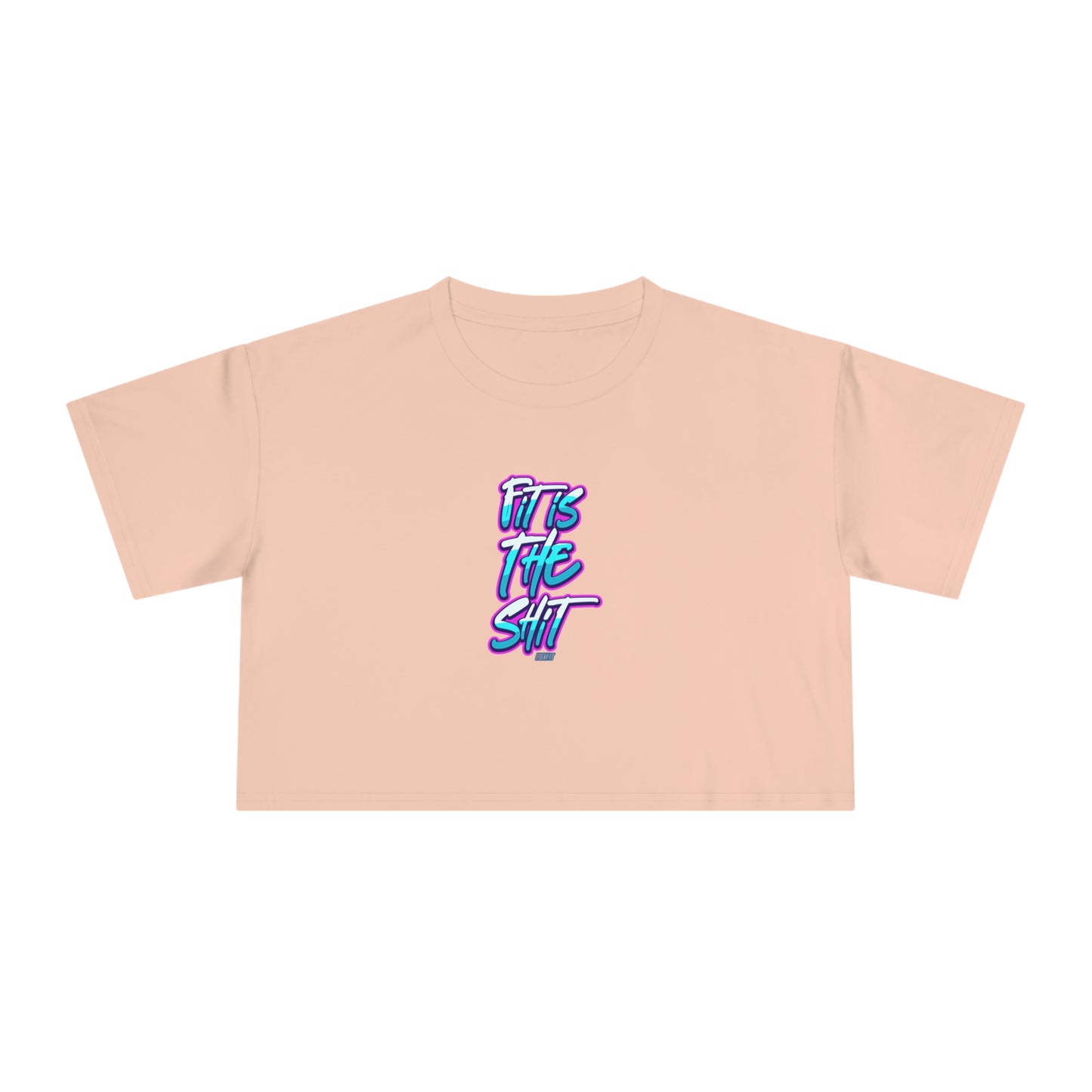 WOMENS BOXFIT FITS THE SHIT CROPPED TEE