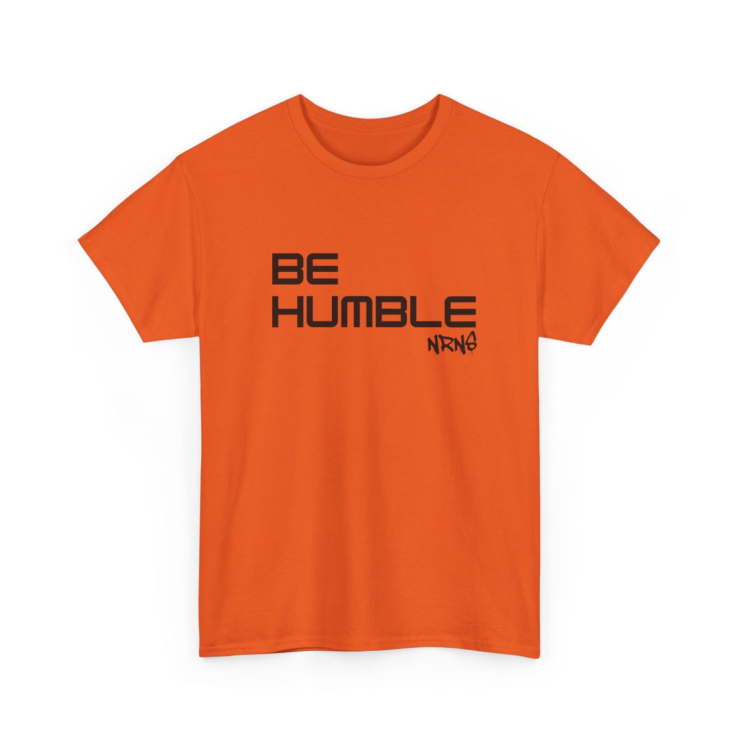 Unisex Heavy Cotton Tee - 'Be Humble' Inspirational Graphic T-Shirt