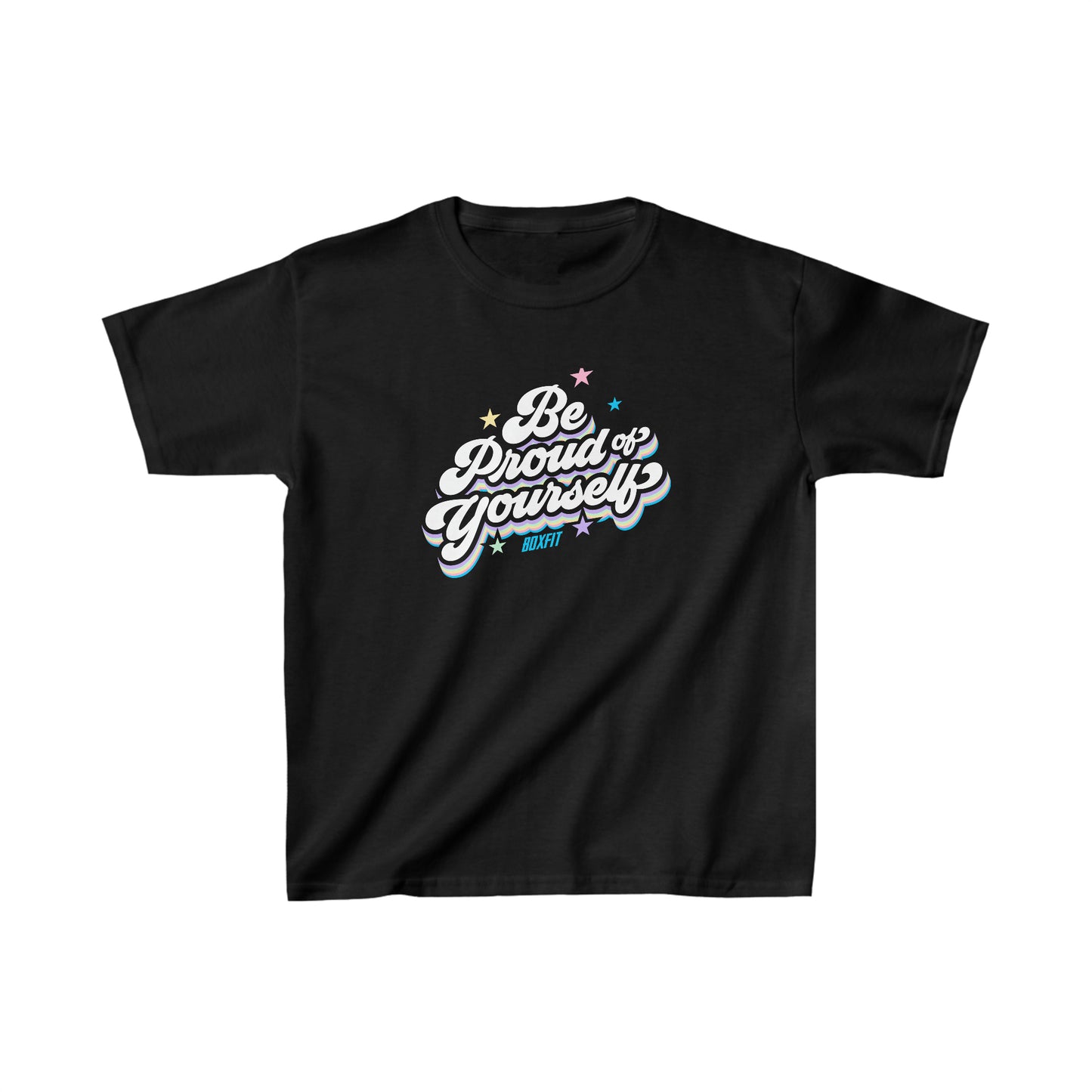 BOXFIT KIDS BE PROUD OF YOURSELF TEE